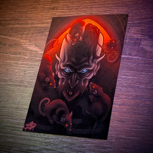 Count Orlok Mini Print