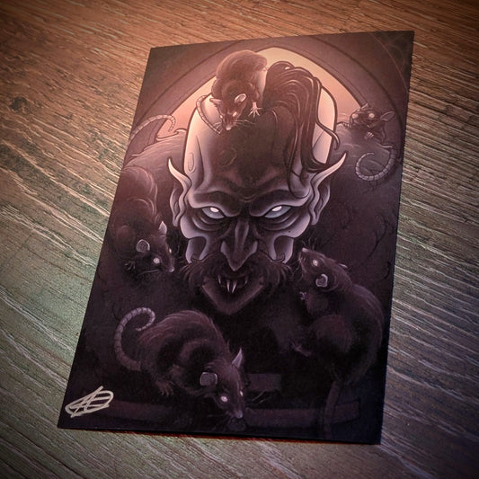 Count Orlok Mini Print (Silverscream Edition)