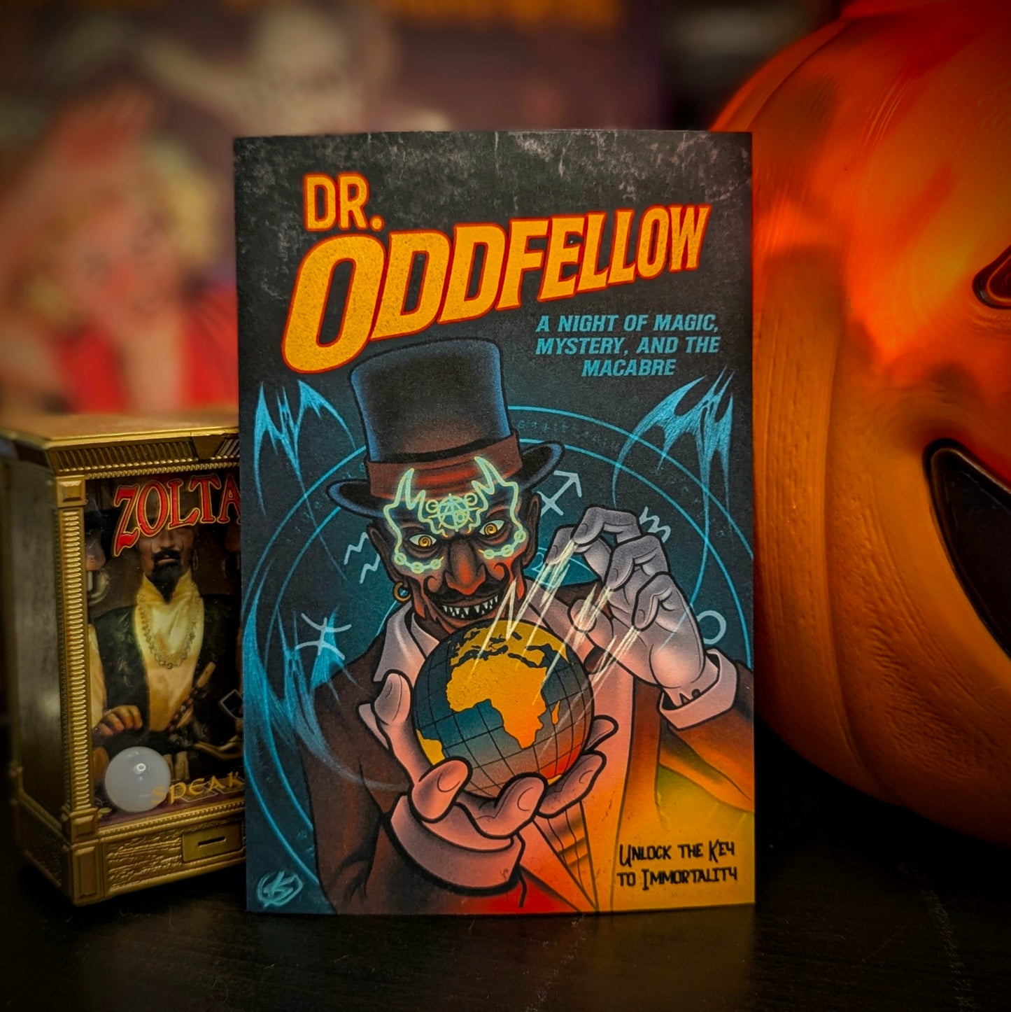 Halloween Horror Nights: Dr. Oddfellow Mini Print