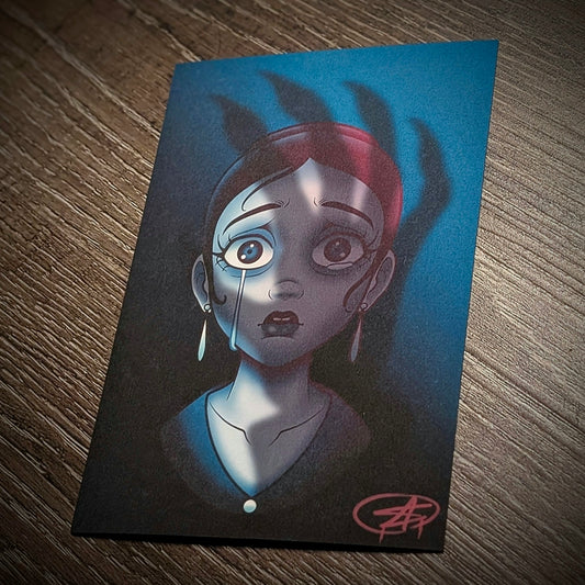 Succumb to the Darkness Mini Print